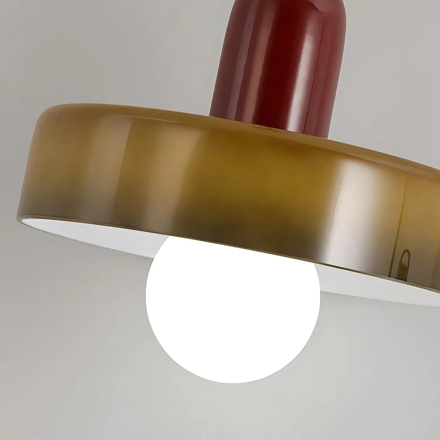 Yoté - Bauhaus Hanglamp - Bordeaux Bruin