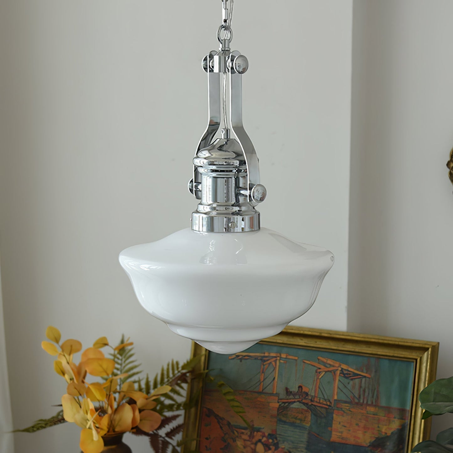 Yoté - Retro Vintage Schoolgebouw Hanglamp