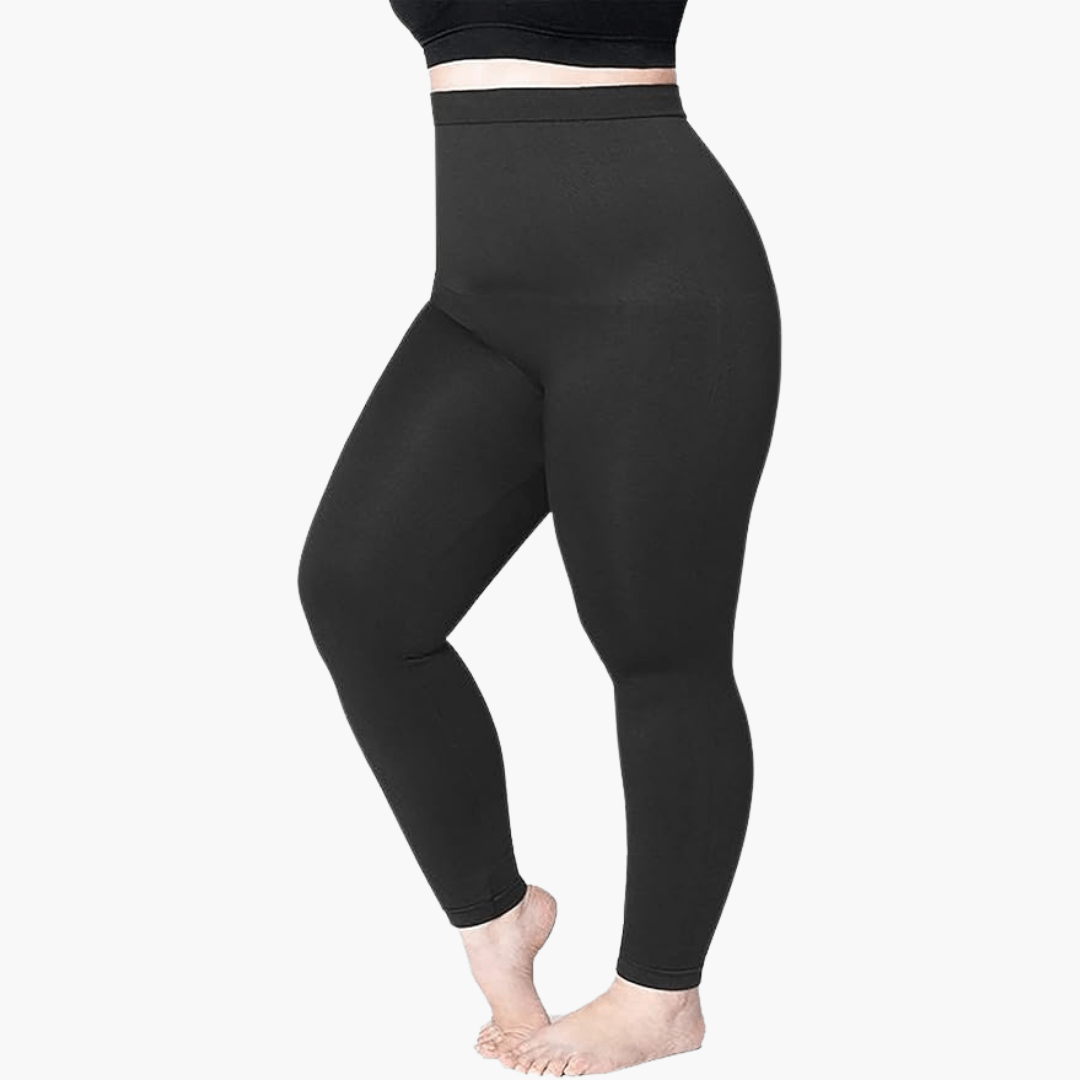 Shaping Legging met Hoge Taille – Comfort en Buikcontrole Donker Grijs