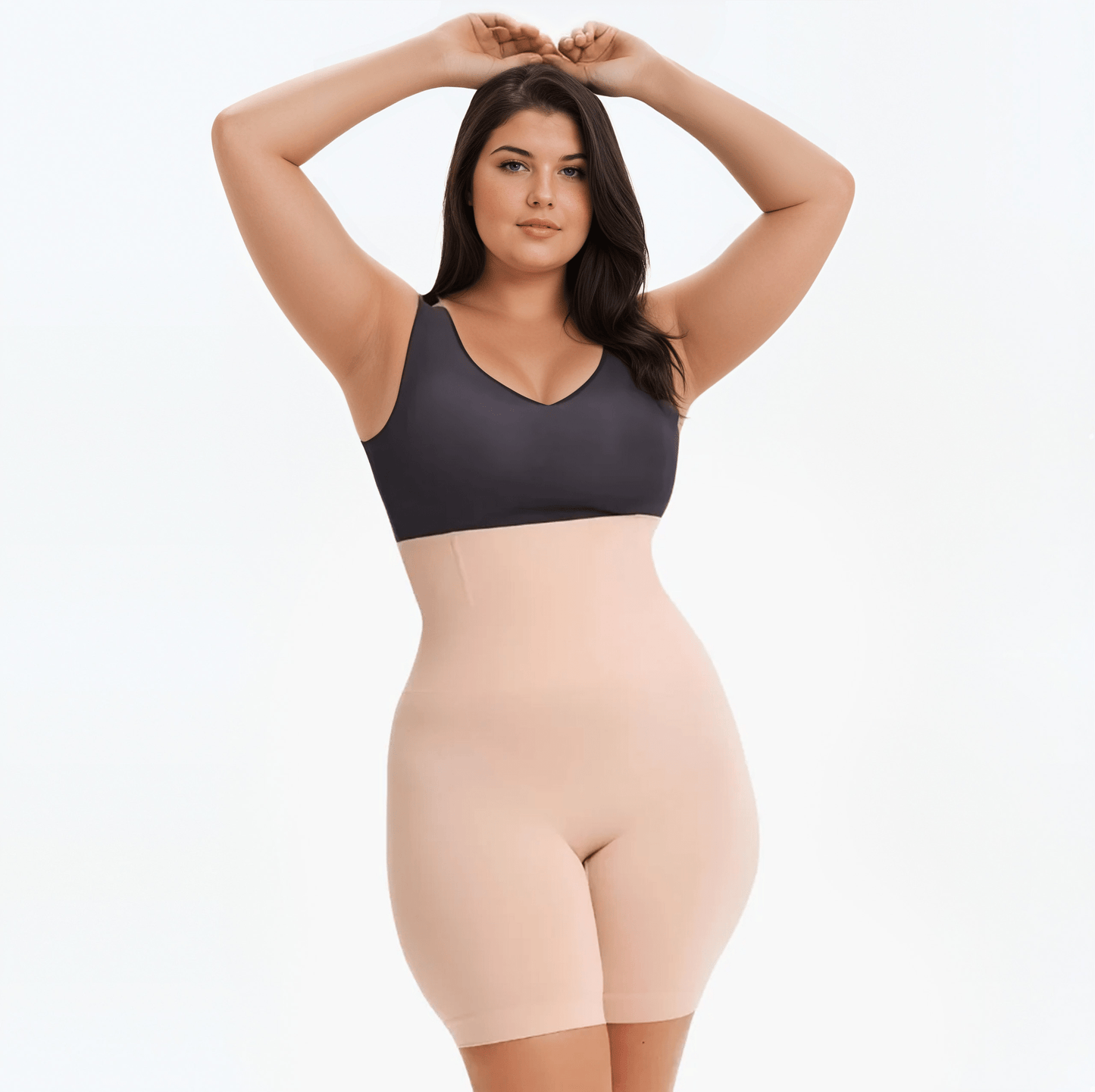 High Waist Shaper Short – Comfort en Compressie Nude