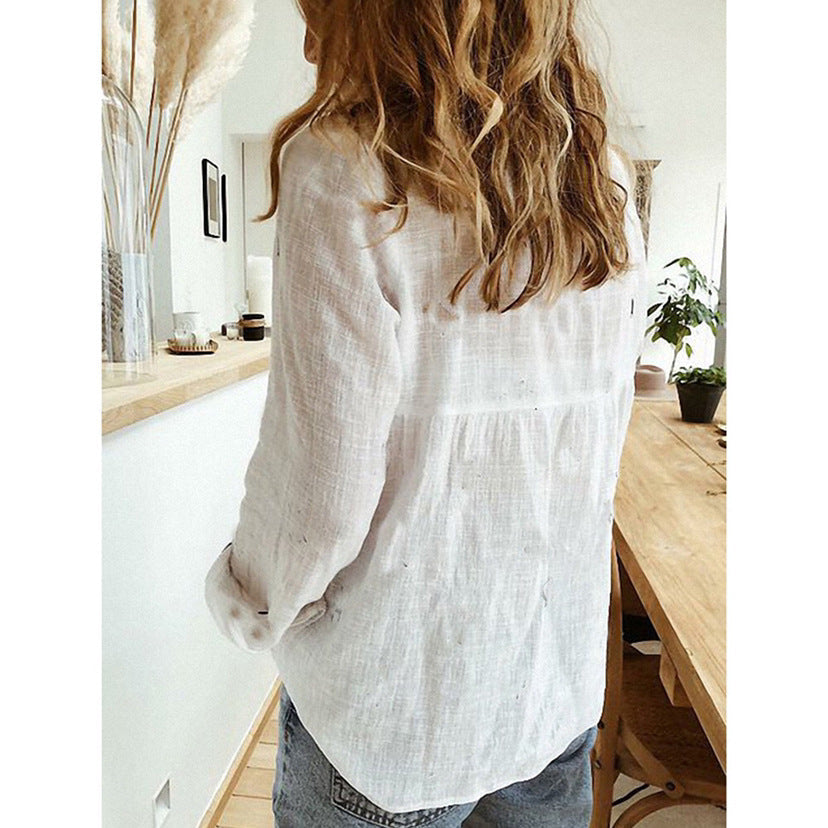 Valoria - Casual Blouse | Een Stoere & Luchtige Damesblouse