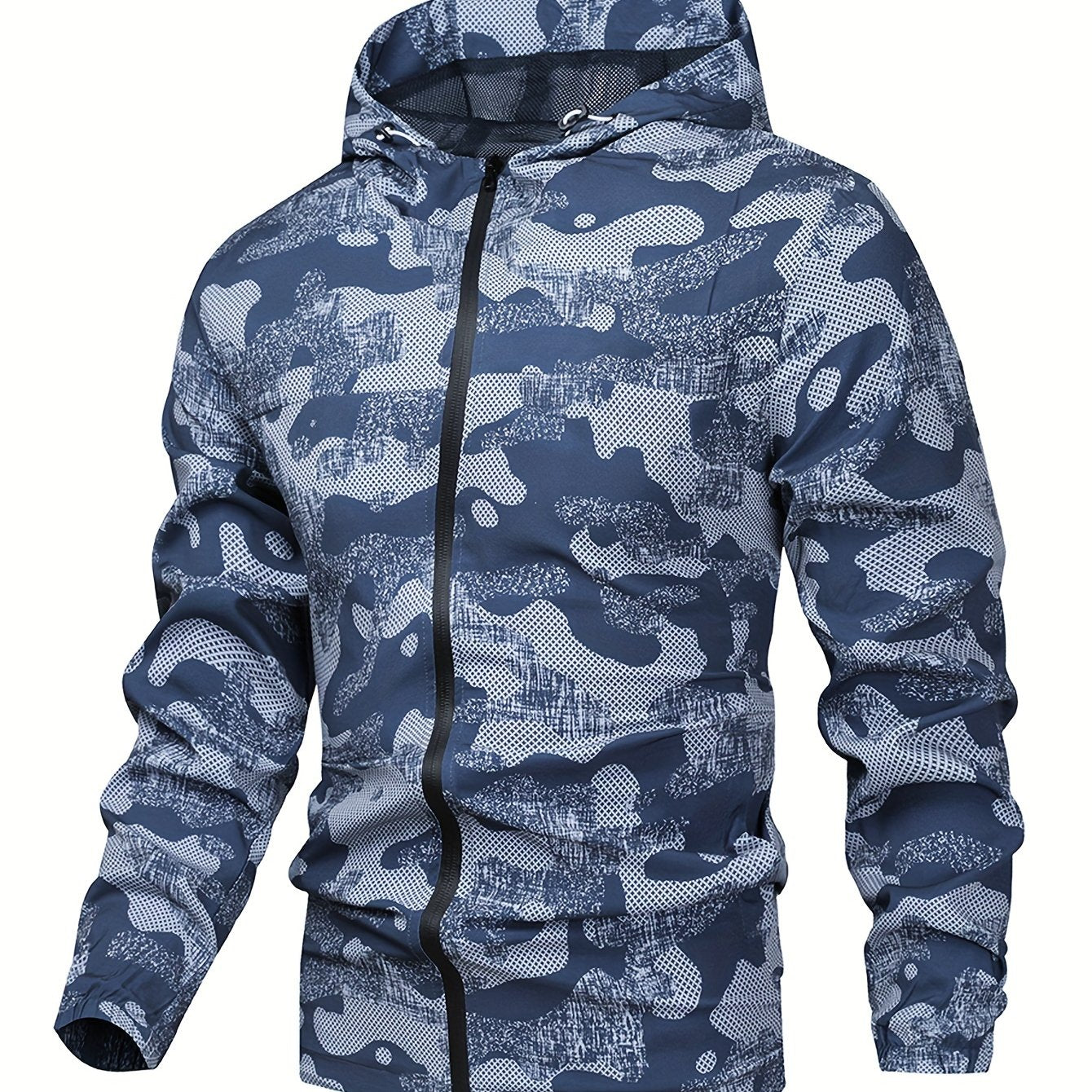 Heren Jas Hoodie Zip Up