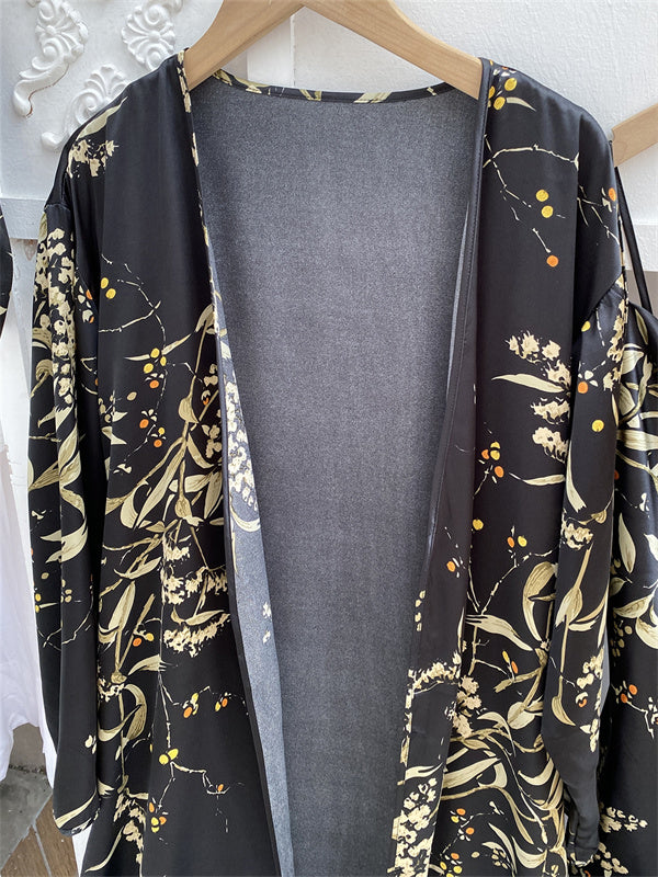 Amélie Luxe Satijnen Pyjama Set (4-delig) voor Dames