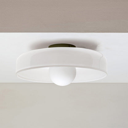 Moderne Ronde Plafondlamp Wit