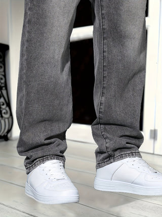 Dervaux | Klassieke denim jeans met rechte pasvorm