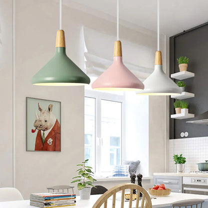 Hanglamp Pastel Pop Met Zachte Licht En Warme Kleuren