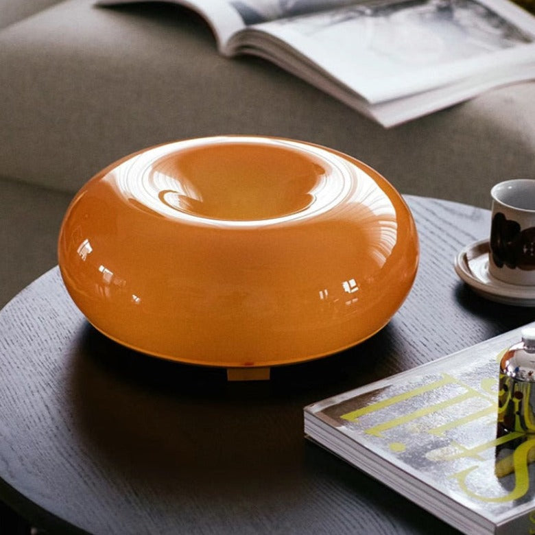 Thom ronde glazen dimbare wandkandelaars