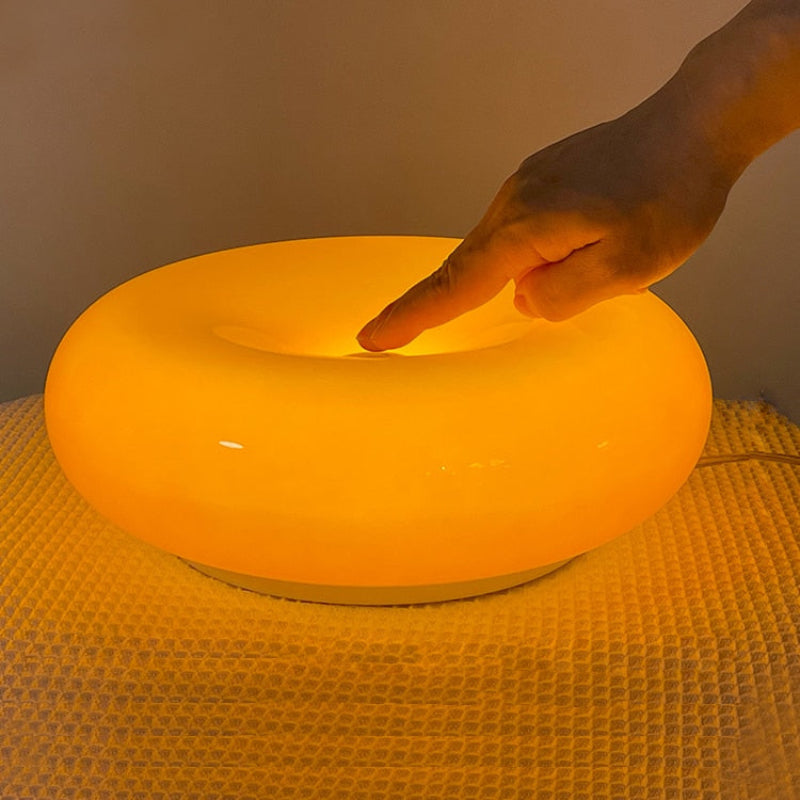 Thom ronde glazen dimbare wandkandelaars Oranje