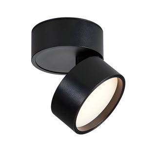 Compact Verstelbare Plafondspot Gebalanceerde Verlichting Zwart 1 Stuk