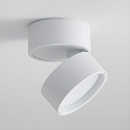 Compact Verstelbare Plafondspot Gebalanceerde Verlichting Wit
