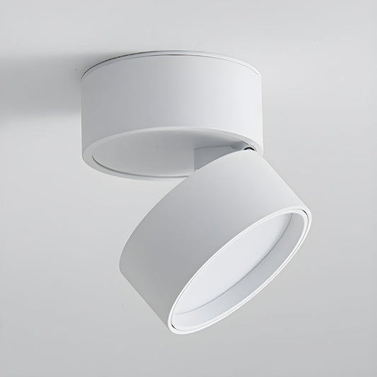 Compact Verstelbare Plafondspot Gebalanceerde Verlichting Wit