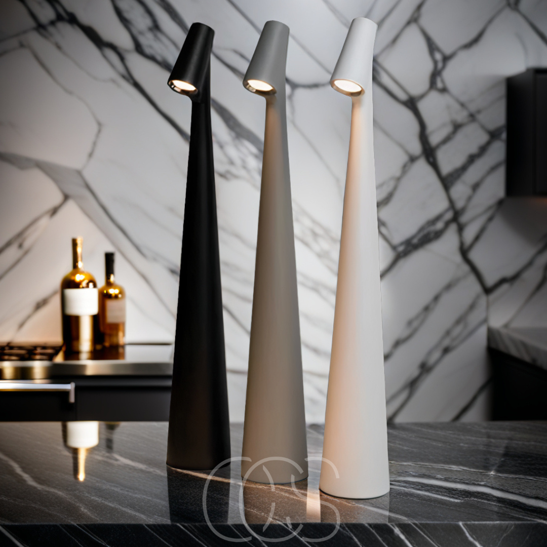 Minimalistische Tafellamp Geen Kabels Warm Licht Dimbaar