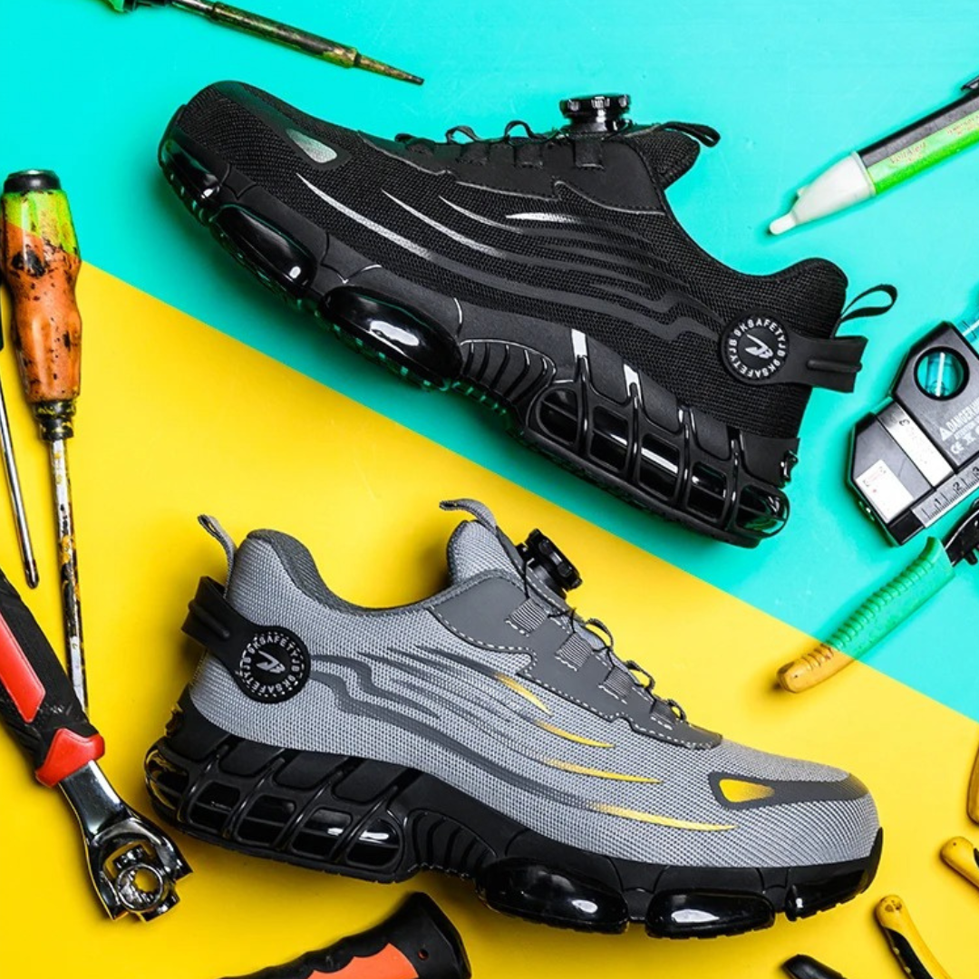 Veiligheidsschoenen Stalen Neus 200J Zwart Comfort Maat 42