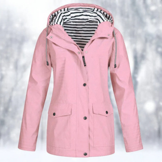 Dames Winter Parka - Waterdicht, Warm en Ademende Regenjas Roze