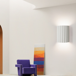 Stijlvolle Accent Halve-Cirkel Wandlampen Metaal Zacht Licht Wit 2 stuks