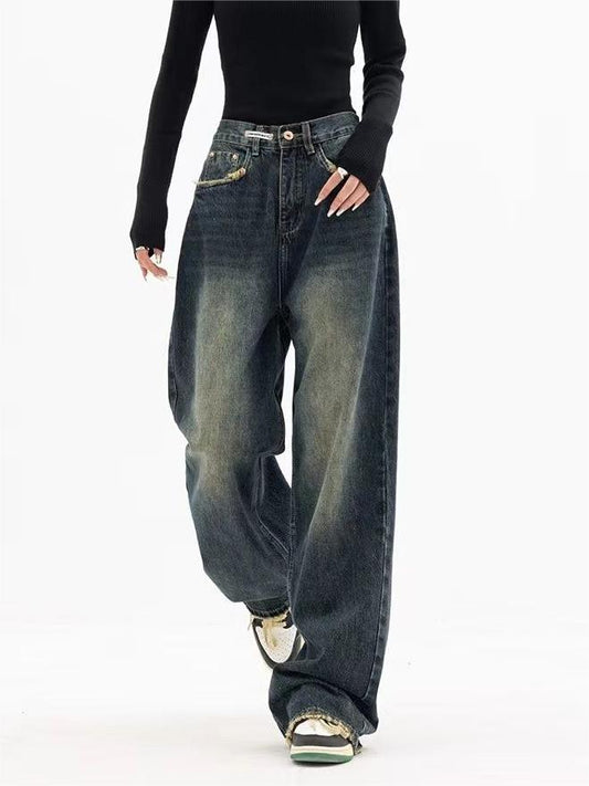 Dames Spijkerbroek Katoen Vintage Boyfriend Style