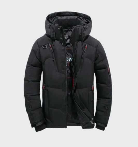 Nørdwear - Dik Gevoerde Water & Winddichte Parka Winterjas Met Fleece