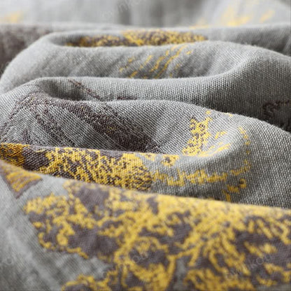 Neutraal Landschap Kimono Katoenen Pyjama Set