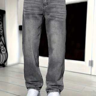 Dervaux | Klassieke denim jeans met rechte pasvorm