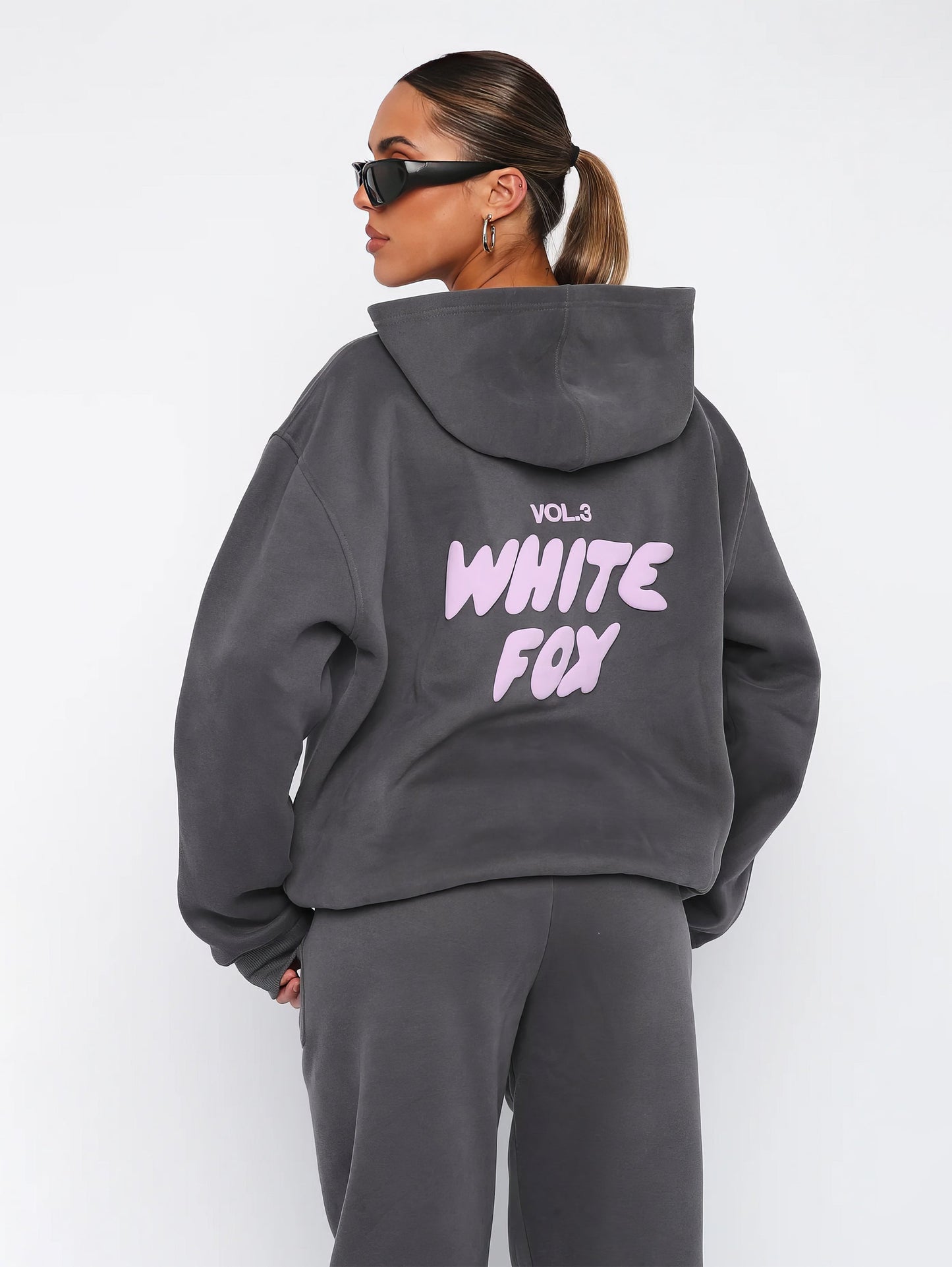 Vanio | Dames WhiteFox Trainingspak met Hoodie