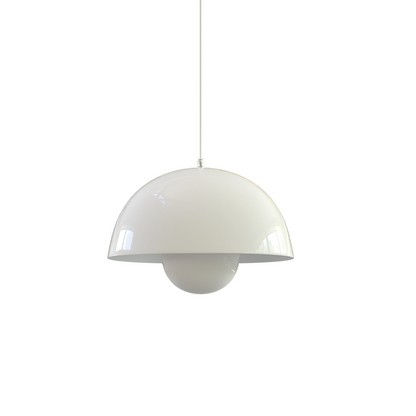 Solora | Moderne Bloemknop Hanglamp Helder wit Dia 23CM*H16CM