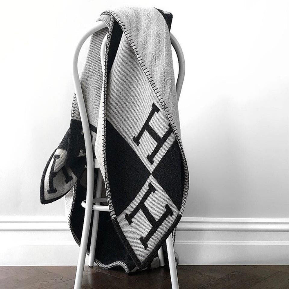 Elegante Wol-Kaschmir-Deken Home & Decor Blanket SEREIN