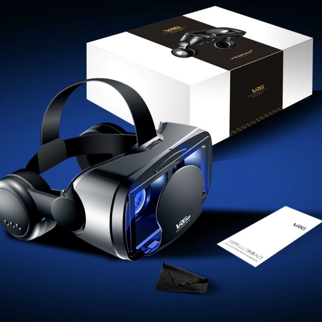 Smart VR Bril met Geïntegreerde Headset voor iPhone & Android