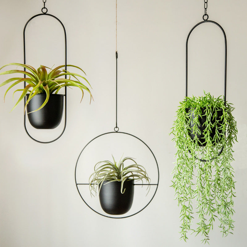 Elegante Luxe Moderne Hangpotten Voor Binnenplanten Decor