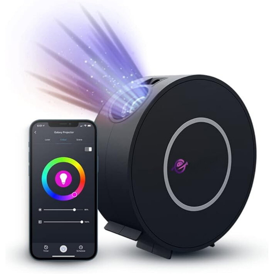 Galaxy Lamp 2.0 met 360° Projectie en Smart App Besturing – Onbeperkte Kleuropties en Fluisterstil Ontwerp