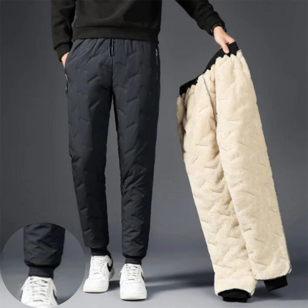 Waterdichte Thermobroek Unisex Grijs - ronde pijpen