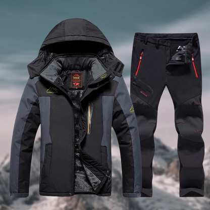 Heren Winter Set Jas Broek Waterdicht Ademend