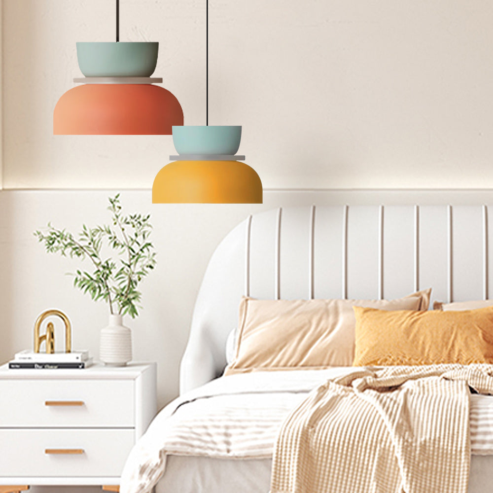 Lucie Colour Block Scandinavische hanglamp