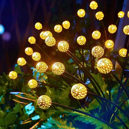 Zonne LED Vlinderlampjes Voor Buitenverlichting 2 Pack Set