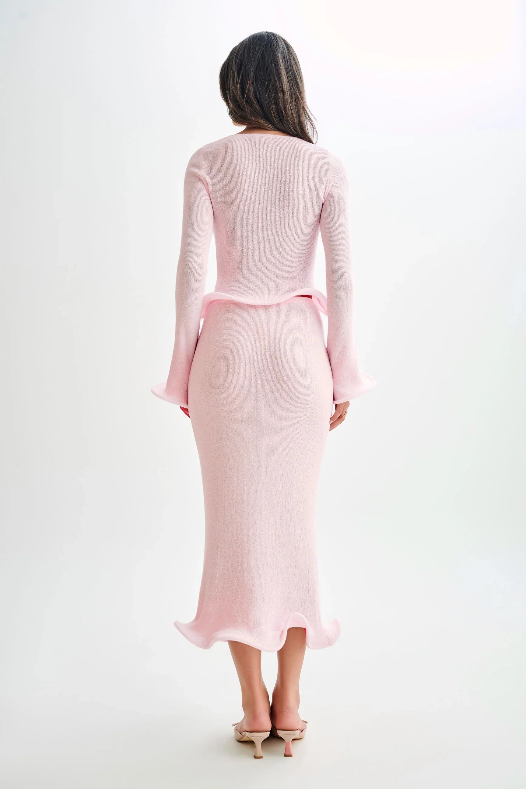 Get On Down Gebreide Top en Rok Set SEREIN