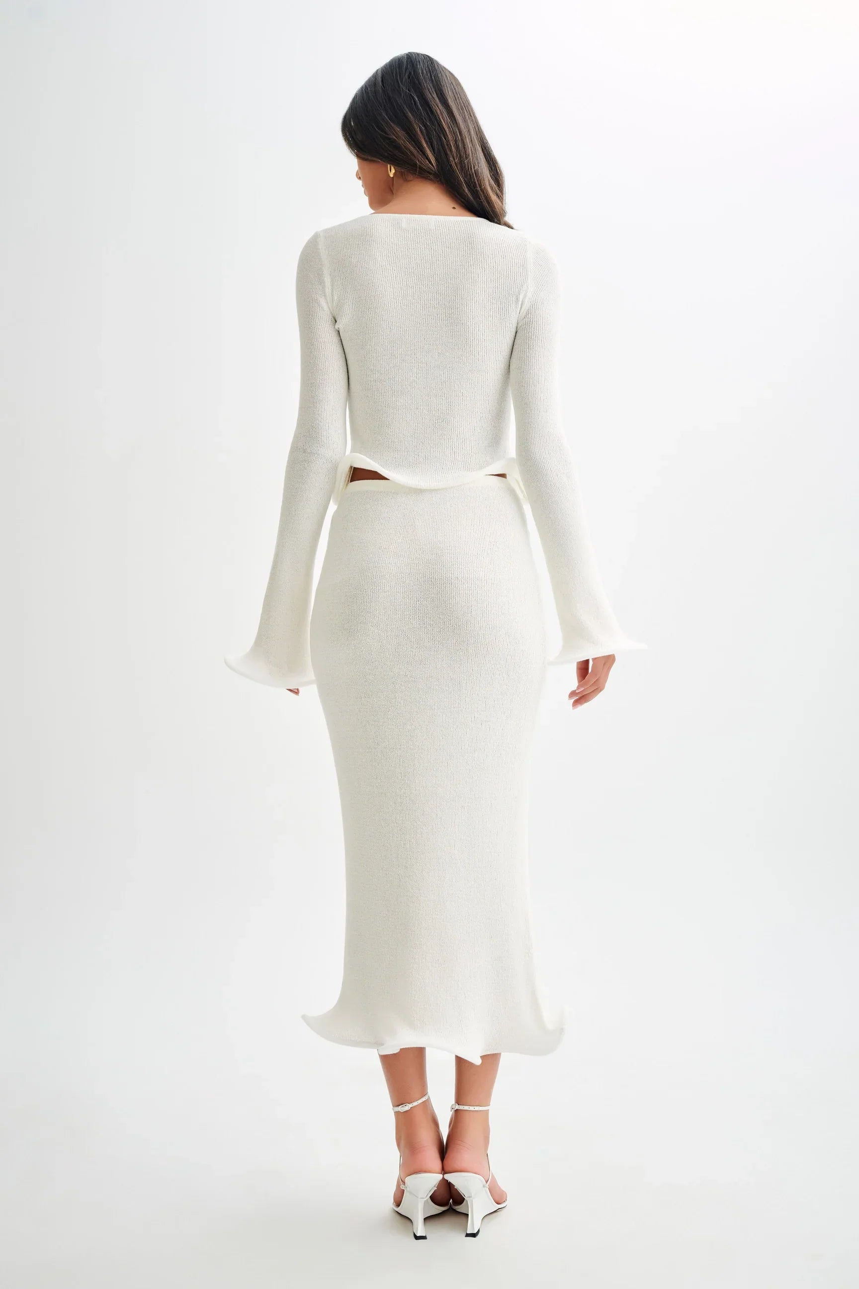 Get On Down Gebreide Top en Rok Set SEREIN