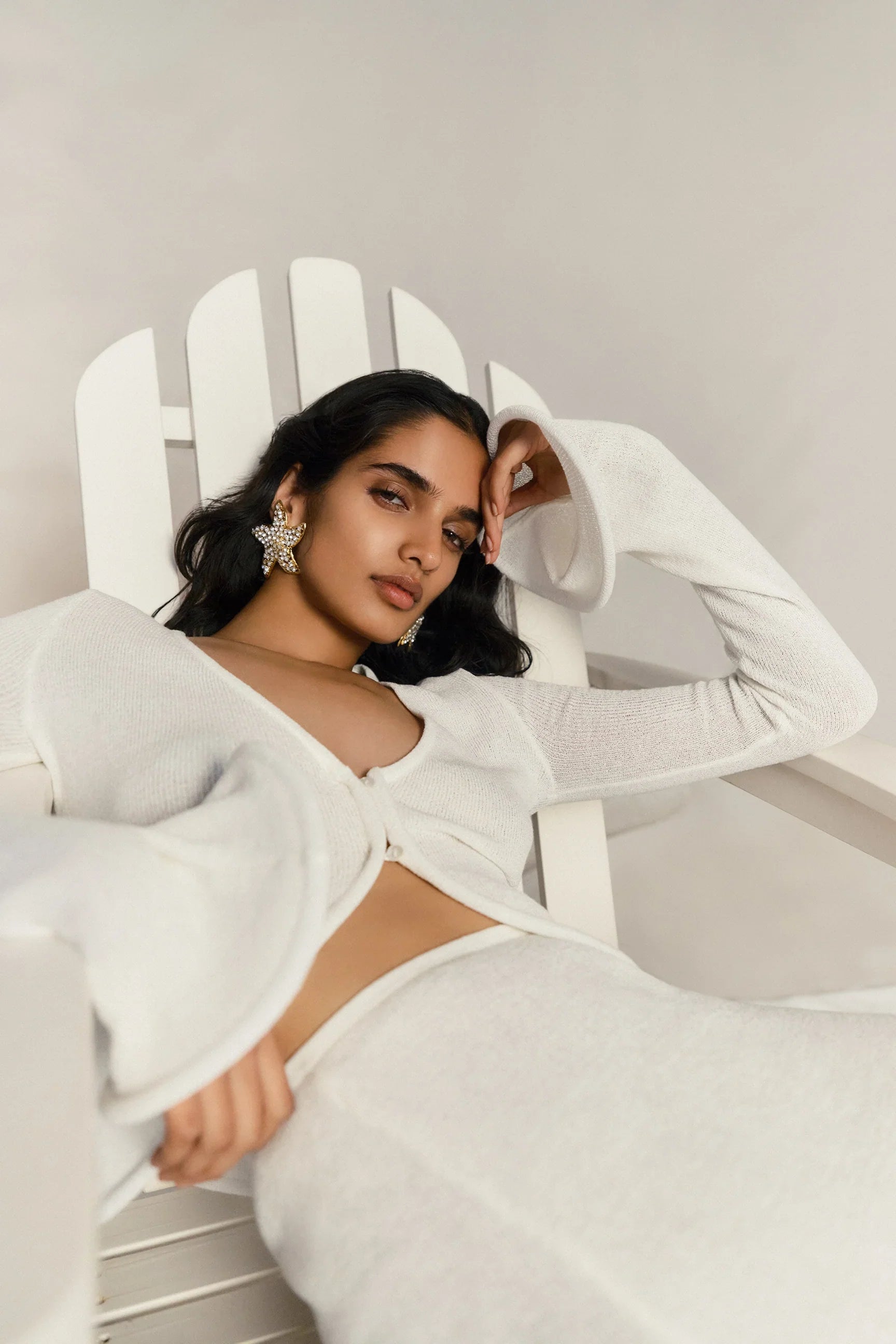 Get On Down Gebreide Top en Rok Set SEREIN