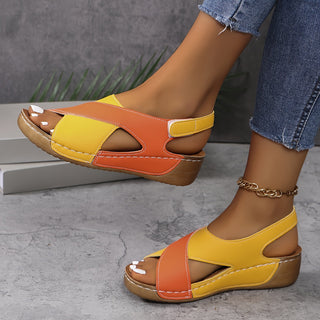 Comfortabele Sandalen voor Optimale Ondersteuning Oranje