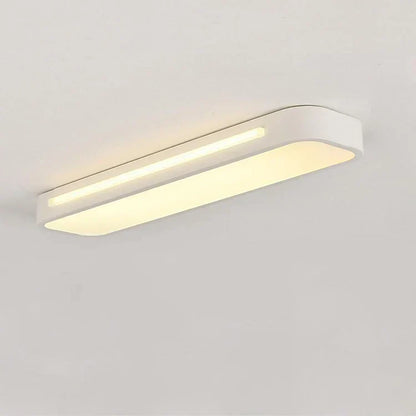 Moderne Nordic Minimalistische Lange LED Dimbare Plafondverlichting