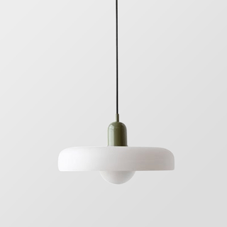 Bauhaus Hanglamp Van Gekleurd Glas Voor Modern Interieur