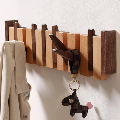 Handgemaakte Piano Coatrack | Luxe Wand Kapstok Design