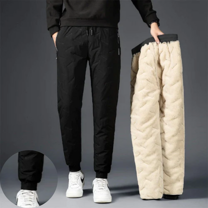 Waterdichte Thermobroek Unisex Zwart - ronde pijpen