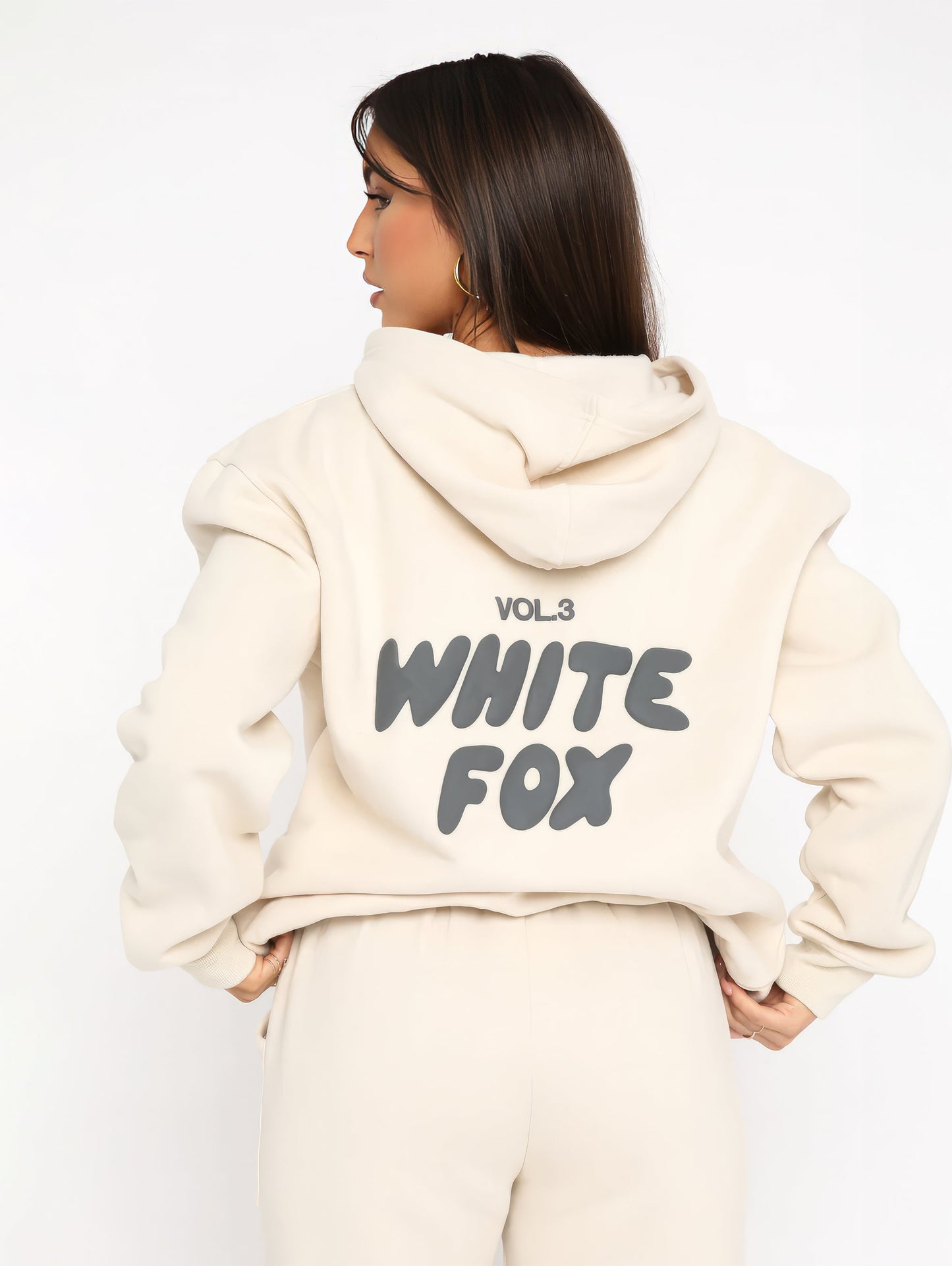 Vanio | Dames WhiteFox Trainingspak met Hoodie