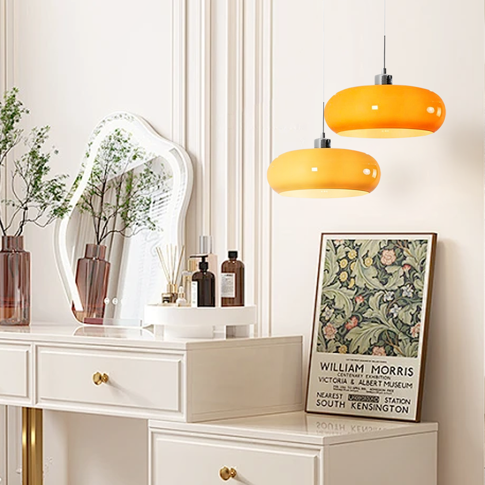 Kieran Bauhaus glazen hanglamp