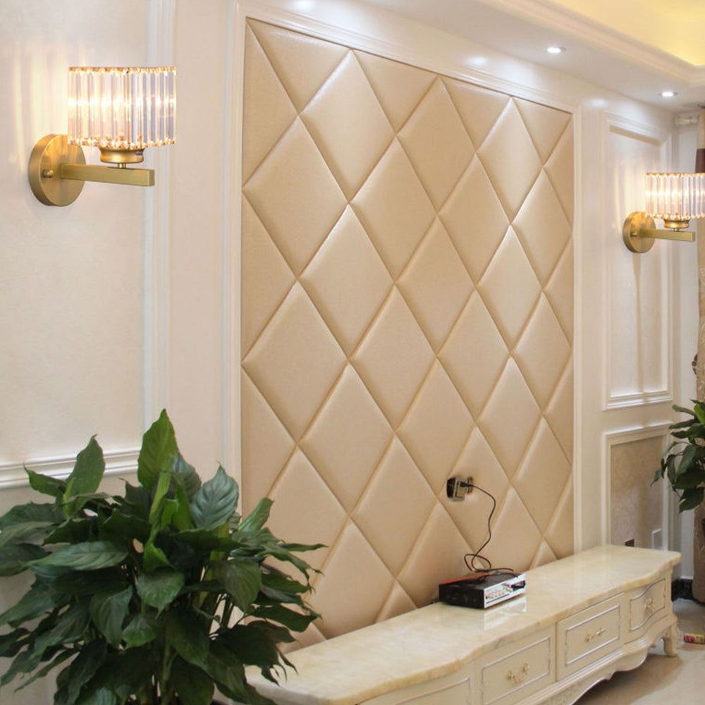 Moderne Kristallen Ronde en Vierkante Wandlampen