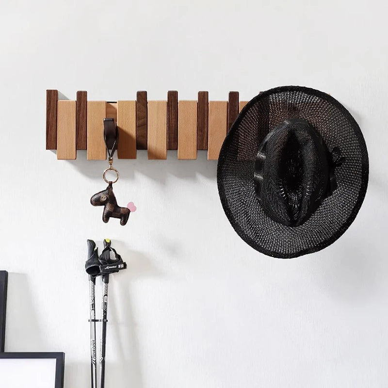 Handgemaakte Piano Coatrack | Luxe Wand Kapstok Design