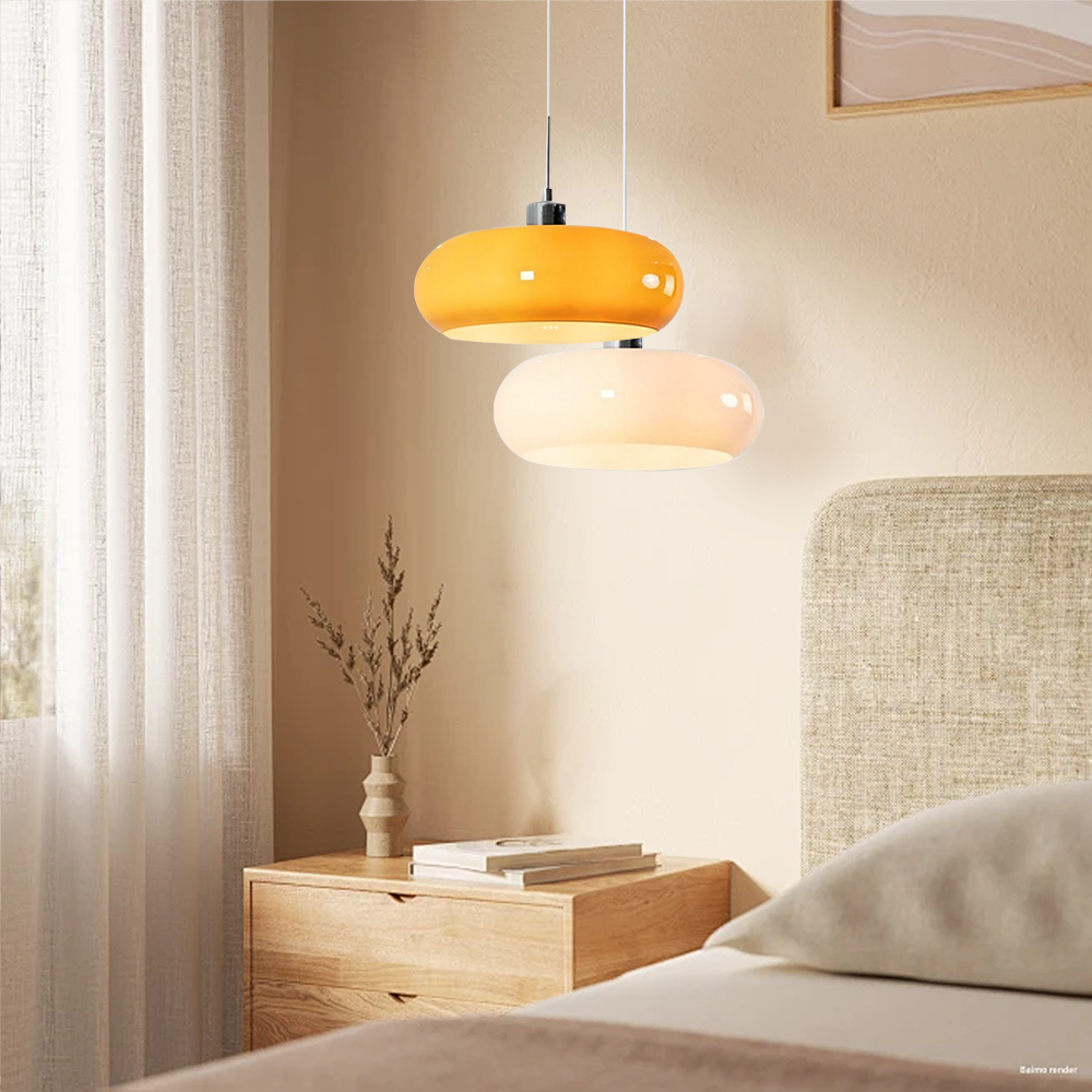 Kieran Bauhaus glazen hanglamp