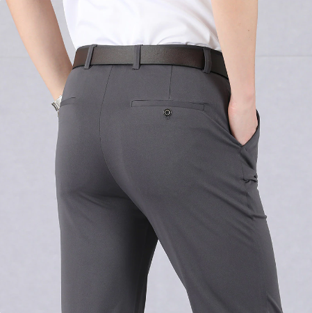 Stretch Pants Heren Grijs