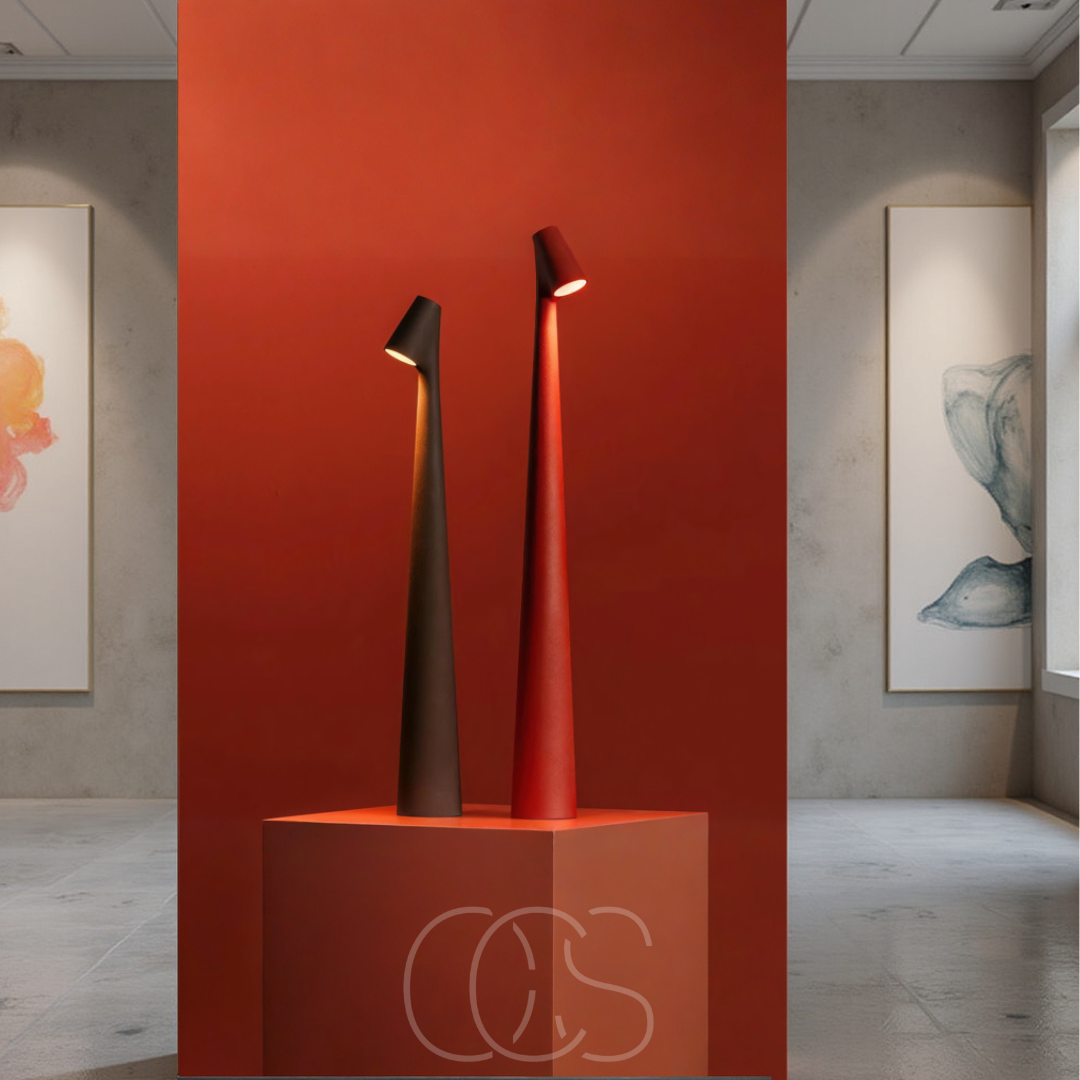 Minimalistische Tafellamp Geen Kabels Warm Licht Dimbaar