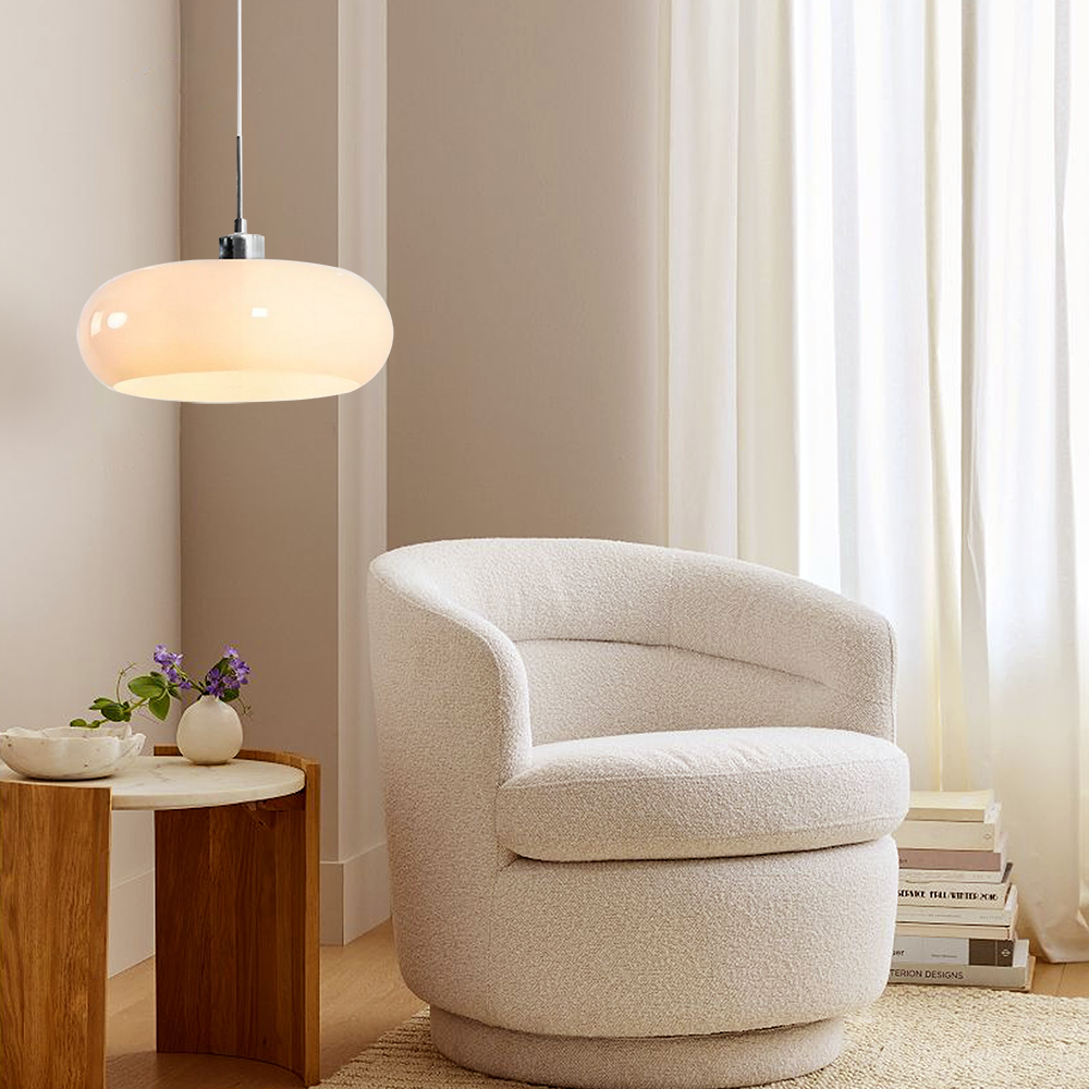 Kieran Bauhaus glazen hanglamp