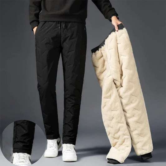 Waterdichte Thermobroek Unisex Zwart - rechte pijpen